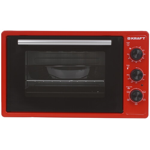 Купить Мини-печь Kraft KN-MO 3902 FKR красный  9265945. Характеристики, отзывы и цены в Донецке