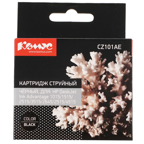 Купить Картридж Комус 650 CZ101AE черный  9199576. Характеристики, отзывы и цены в Донецке