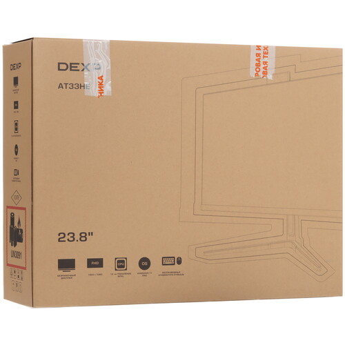 Купить 23.8" Моноблок DEXP Atlas AT33HE  5632369. Характеристики, отзывы и цены в Донецке