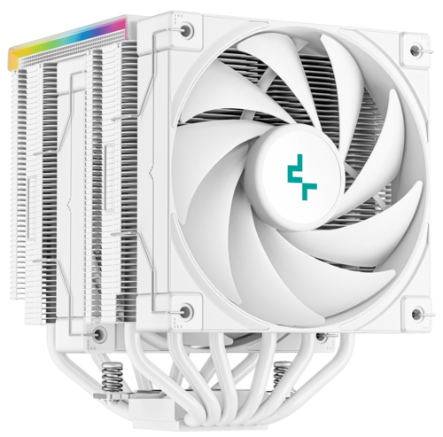 Купить Кулер для процессора DEEPCOOL AK620 DIGITAL WH [R-AK620-WHADMN-G]  5429638. Характеристики, отзывы и цены в Донецке
