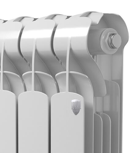Купить Радиатор биметаллический Royal Thermo НС-1274310 8 шт-секционный белый  9106598. Характеристики, отзывы и цены в Донецке
