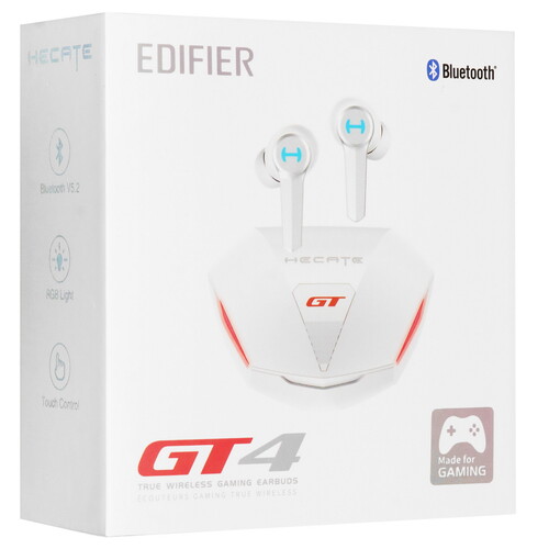 Купить Наушники TWS Edifier GT4 белый 2022  9132173. Характеристики, отзывы и цены в Донецке