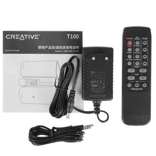 Купить Колонки Creative T100 черный  4837029. Характеристики, отзывы и цены в Донецке