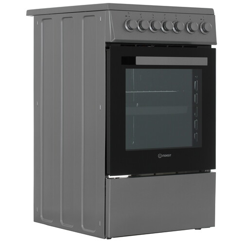 Купить Электрическая плита Indesit ISV5F1HX серебристый  9306997. Характеристики, отзывы и цены в Донецке