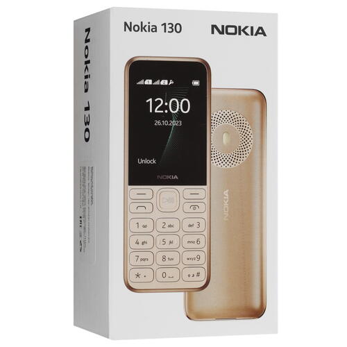 Купить Сотовый телефон Nokia 130 (2023) синий  5440054. Характеристики, отзывы и цены в Донецке