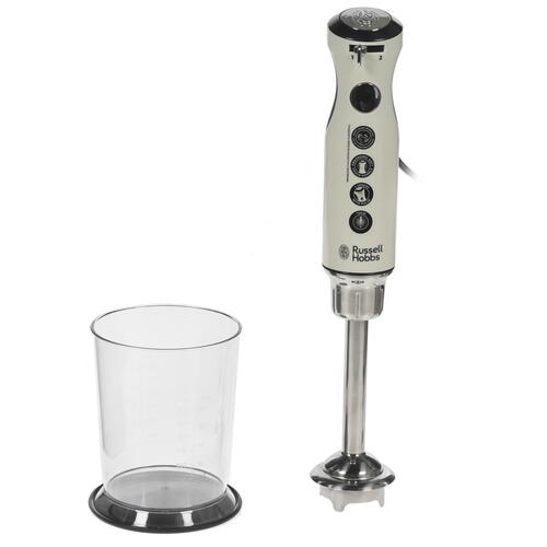 Купить Блендер погружной Russell Hobbs Retro Hand Blender бежевый  8141370. Характеристики, отзывы и цены в Донецке