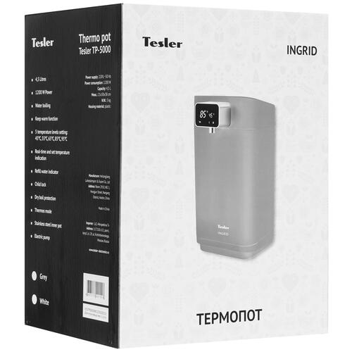 Купить Термопот TESLER TP-5000 белый  8161063. Характеристики, отзывы и цены в Донецке