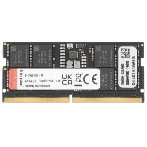 Купить Оперативная память SODIMM Kingston FURY Impact [KF556S40IB-16] 16 ГБ  5091963. Характеристики, отзывы и цены в Донецке