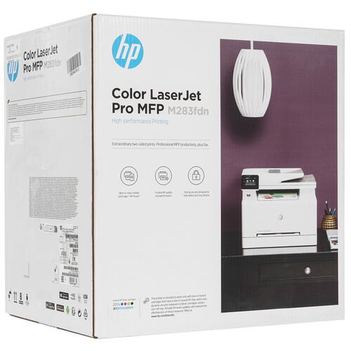 Купить МФУ лазерное HP Color LaserJet Pro MFP M283fdn  5406620. Характеристики, отзывы и цены в Донецке