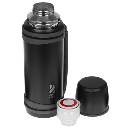 Купить Термос OneTwo Hunter O3VF080 черный  1691794. Характеристики, отзывы и цены в Донецке