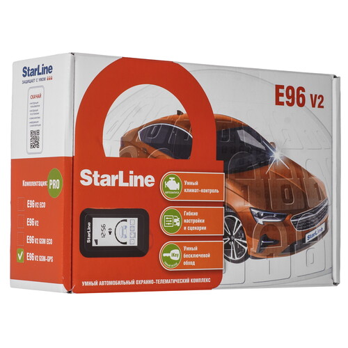 Купить Автосигнализация StarLine E96 V2 GSM-GPS PRO  9093655. Характеристики, отзывы и цены в Донецке