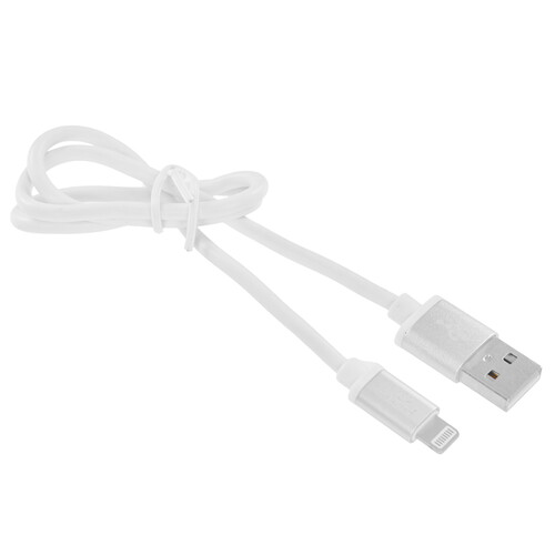 Купить Кабель круглый Cablexpert Lightning 8-pin - USB 2.0 Type-A белый 0.5 м  5485443. Характеристики, отзывы и цены в Донецке