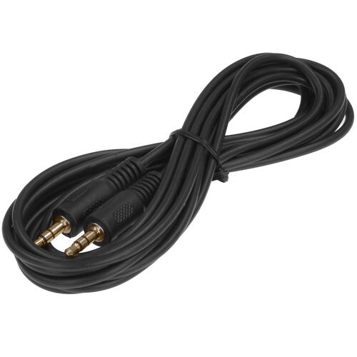 Купить Кабель   Cablexpert 3.5 mm jack - 3.5 mm jack черный  5452315. Характеристики, отзывы и цены в Донецке
