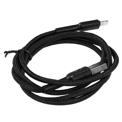 Купить Кабель круглый Defender Lightning 8-pin - USB 2.0 Type-A черный 1 м  5479448. Характеристики, отзывы и цены в Донецке