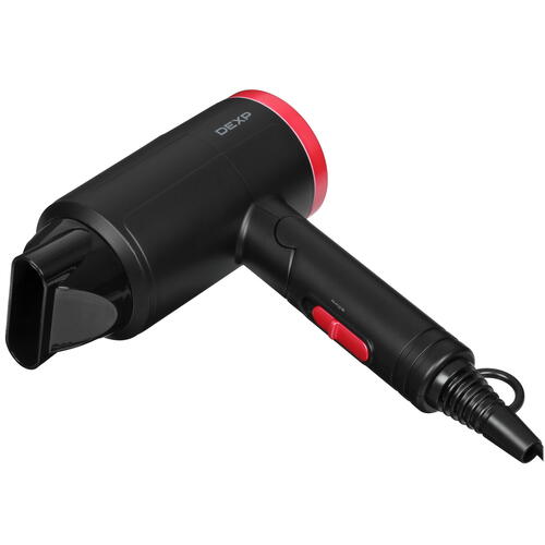 Купить Фен DEXP HD-575 черный/розовый  5419361. Характеристики, отзывы и цены в Донецке