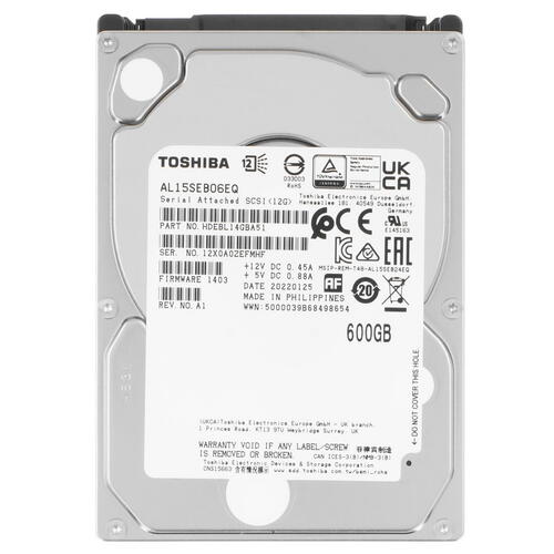 Купить SFF (2.5") Серверный HDD Toshiba Enterprise Performance  5099523. Характеристики, отзывы и цены в Донецке