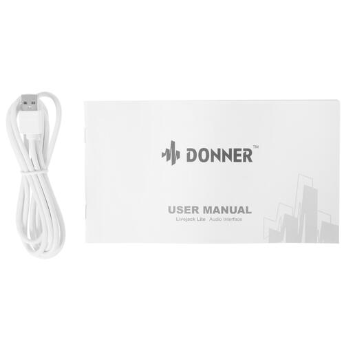 Купить Внешняя звуковая карта Donner Livejack Lite  5440932. Характеристики, отзывы и цены в Донецке