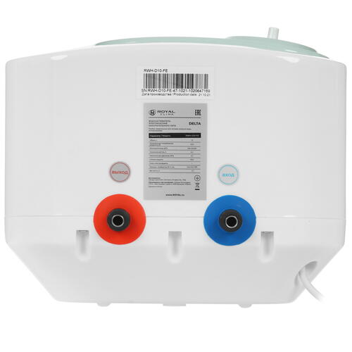 Купить Водонагреватель электрический Royal Clima RWH-D10-FE  5323234. Характеристики, отзывы и цены в Донецке