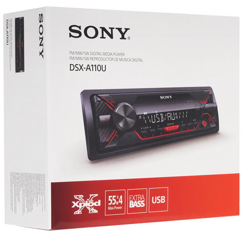 Купить Автопроигрыватель Sony DSX-A110U  5081331. Характеристики, отзывы и цены в Донецке