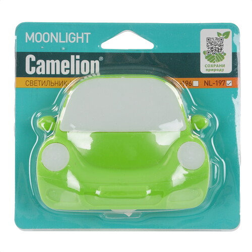 Купить Ночник Camelion NL-197 зеленый  9118584. Характеристики, отзывы и цены в Донецке