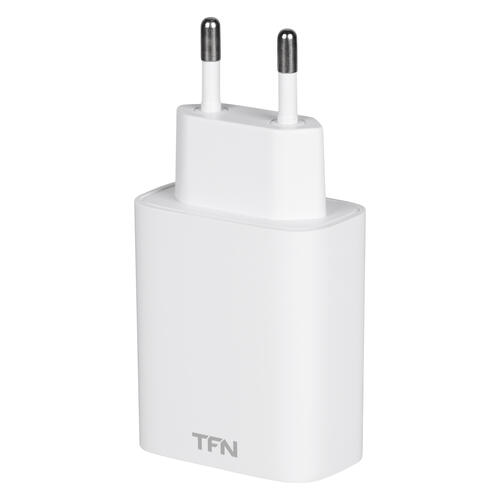 Купить Сетевое зарядное устройство TFN RAPID A+C PD 20W белый  4820267. Характеристики, отзывы и цены в Донецке