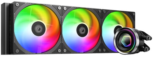 Купить Система охлаждения ID-COOLING FX360 INF черная  5485352. Характеристики, отзывы и цены в Донецке