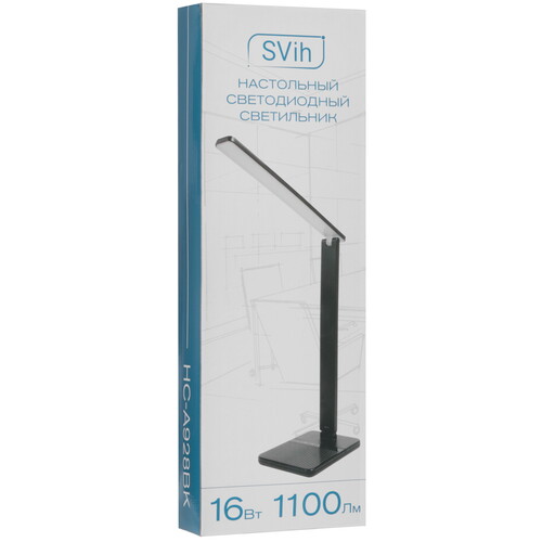 Купить Настольный светильник SVih HC-A928BK черный  9241589. Характеристики, отзывы и цены в Донецке