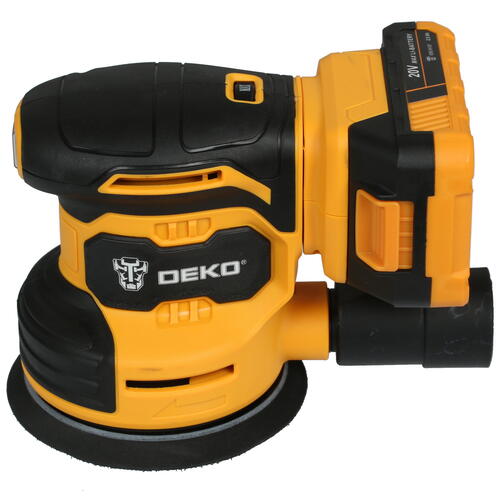Купить Эксцентриковая шлифмашинка DEKO DKCG20-125  9910785. Характеристики, отзывы и цены в Донецке