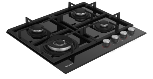 Купить Газовая варочная поверхность Hotpoint HGSL 62 F/BK  9279936. Характеристики, отзывы и цены в Донецке
