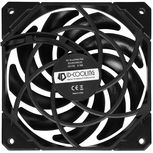 Купить Вентилятор ID-COOLING NO Series [NO-12015-XT BLACK]  5439437. Характеристики, отзывы и цены в Донецке