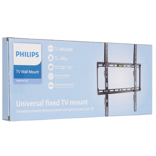Купить Кронштейн для ТВ Philips SQM2441/56 черный  5612495. Характеристики, отзывы и цены в Донецке