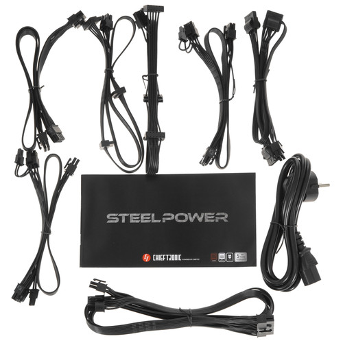 Купить Блок питания Chieftec SteelPower 650W [BDK-650FC] серый, черный  4880624. Характеристики, отзывы и цены в Донецке