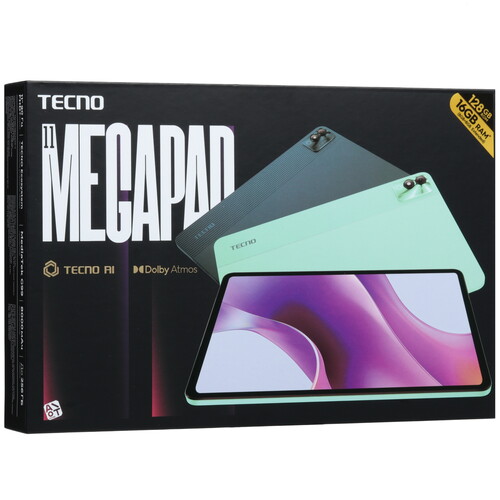 Купить 10.95" Планшет Tecno Megapad 11 LTE 128 ГБ серый  5497053. Характеристики, отзывы и цены в Донецке