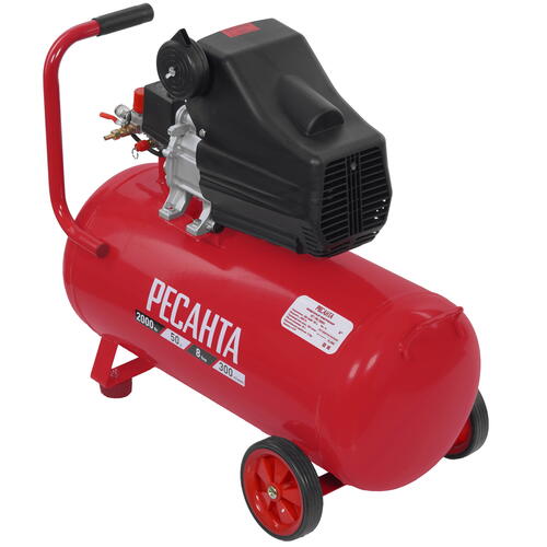 Купить Компрессор поршневой масляный Ресанта КП-50/300М  9944762. Характеристики, отзывы и цены в Донецке