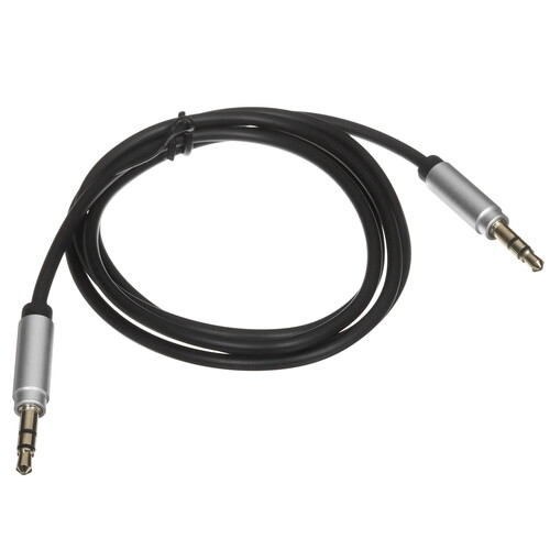 Купить Кабель   Rexant 3.5 mm jack - 3.5 mm jack серебристый, черный  5479587. Характеристики, отзывы и цены в Донецке