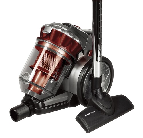 Купить Пылесос SUPRA VCS-2280 красный  9186542. Характеристики, отзывы и цены в Донецке