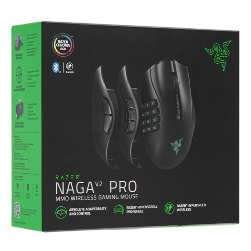 Купить Мышь беспроводная/проводная Razer Naga V2 Pro  5466242. Характеристики, отзывы и цены в Донецке