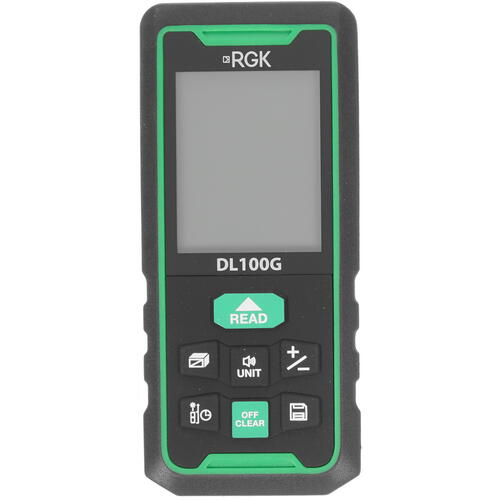 Купить Лазерный дальномер RGK DL100G  5301017. Характеристики, отзывы и цены в Донецке