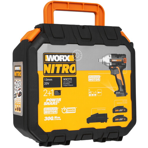 Купить Гайковерт Worx WX272 PowerShare 20V  9954152. Характеристики, отзывы и цены в Донецке