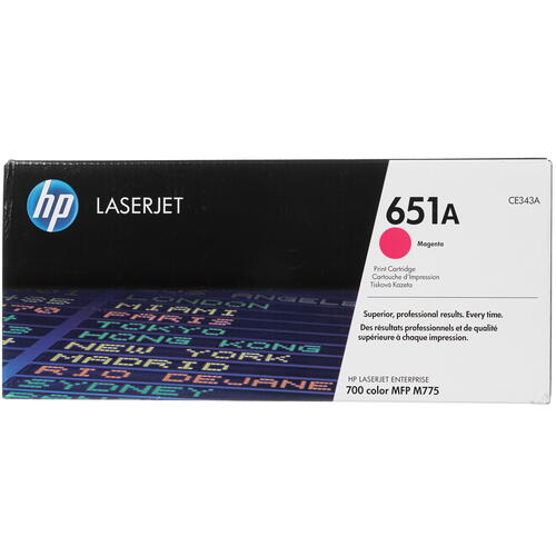 Купить Картридж лазерный HP 651A (CE343A) пурпурный  7937264. Характеристики, отзывы и цены в Донецке
