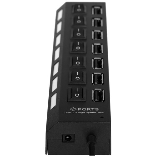 Купить USB-разветвитель Gembird UHB-U2P7-01  5621089. Характеристики, отзывы и цены в Донецке