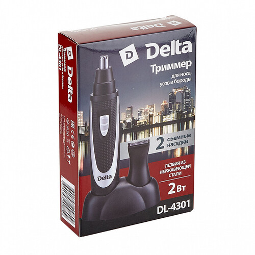 Купить Триммер DELTA DL-4301 черный  5362494. Характеристики, отзывы и цены в Донецке