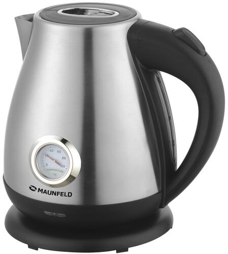 Купить Электрочайник MAUNFELD MGK-625S серебристый  5323650. Характеристики, отзывы и цены в Донецке