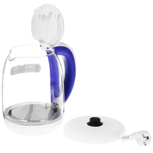 Купить Электрочайник Kitfort KT-6140-1 фиолетовый  5343948. Характеристики, отзывы и цены в Донецке