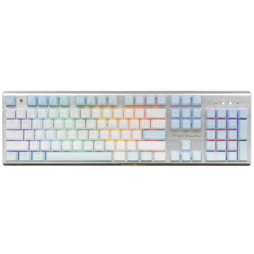 Купить Клавиатура проводная A4Tech Fstyler FS100 Neon  5600513. Характеристики, отзывы и цены в Донецке