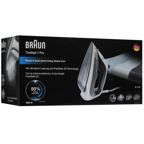 Купить Утюг Braun TexStyle 7 Pro SI7149WB серый  5091649. Характеристики, отзывы и цены в Донецке