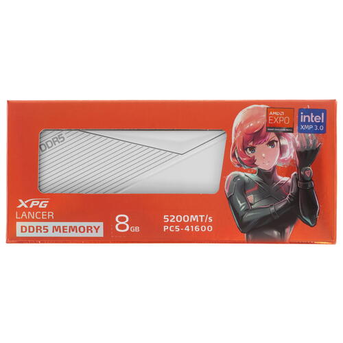Купить Оперативная память ADATA XPG Lancer [AX5U5200C388G-CLAWH] 8 ГБ  5096478. Характеристики, отзывы и цены в Донецке