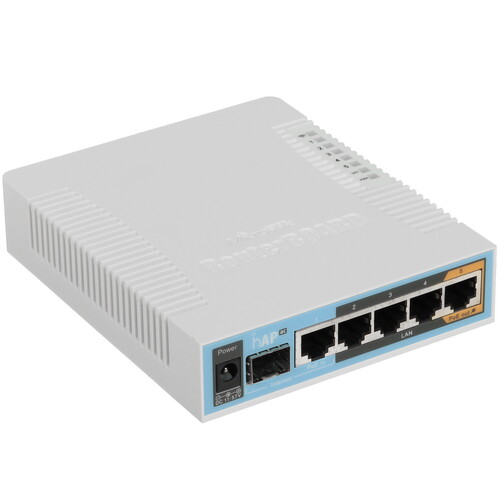 Купить Wi-Fi роутер MikroTik hAP ac  5439636. Характеристики, отзывы и цены в Донецке