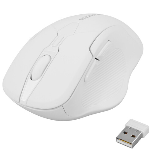 Купить Мышь беспроводная JETACCESS OM-96 BW  белый  5607154. Характеристики, отзывы и цены в Донецке