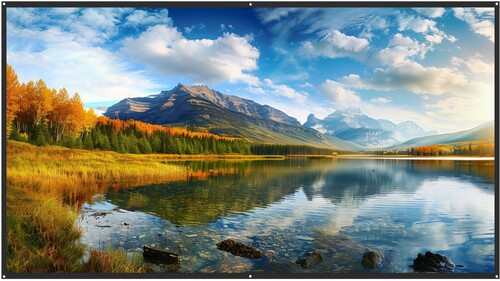 Купить 84" Экран для проектора HIPER CINEMA SFW 16X9-84  5476495. Характеристики, отзывы и цены в Донецке